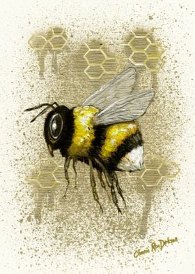 Bumblebee in Hive