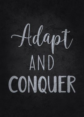 Adapt and Conquer