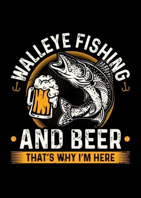 Walleye Fishing Beer