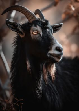 Timid goat