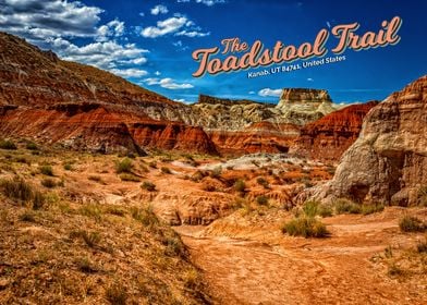 Toadstool Trail in Utah