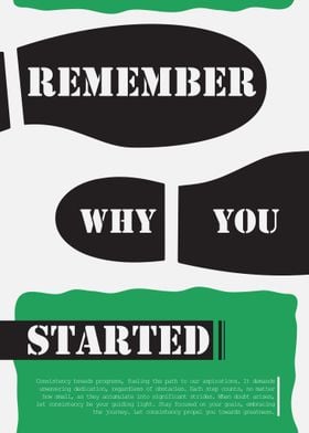 Remember why you started