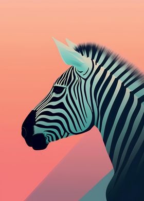 Minimalist Zebra Stripes