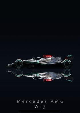 Mercedes W12 F1 Race Car  