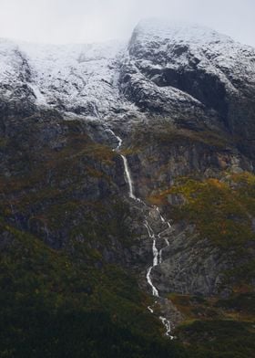 Norway waterfall