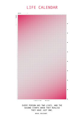 Life Calendar Timeline