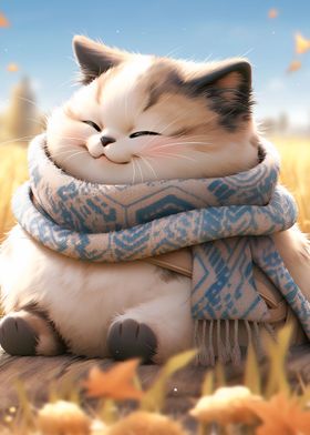 Cute Fat Siamese Cat