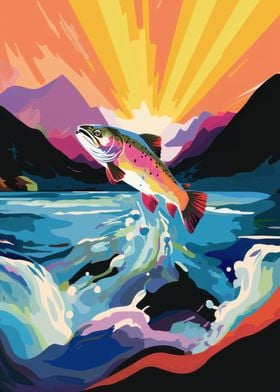 Trout (Fish) Posters: Art, Prints & Wall Art