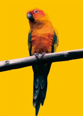 Low Poly Parrot