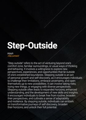 Step Outside