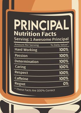 Principal Nutrition Facts