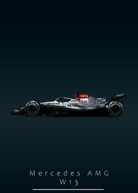 Mercedes W12 F1 Race Car  