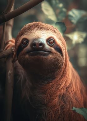 Peaceful sloth