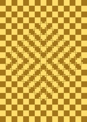Square Flat Illusion