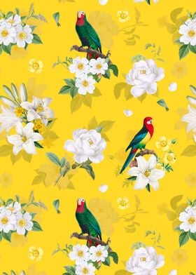 Floral Parrots Garden Ye