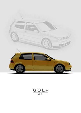 2001 Golf GTI MK4 Yellow