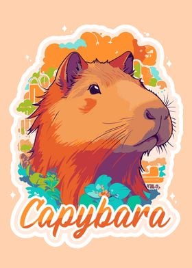 cute capybara