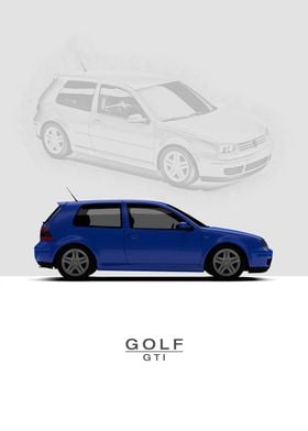 2001 Golf GTI MK4 Blue