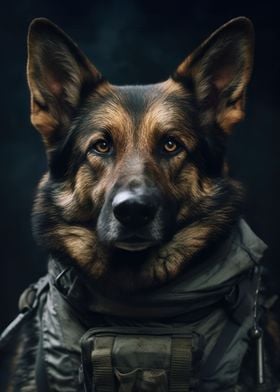 Military War Dog