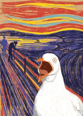 The screaming seagull