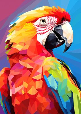 Tropical Rainbow Macaw