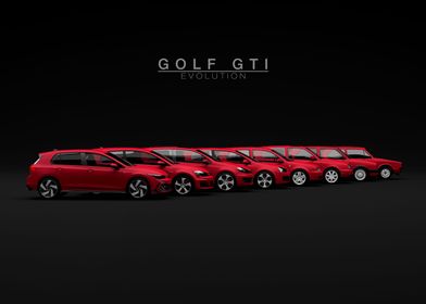 Golf GTI Generations Red