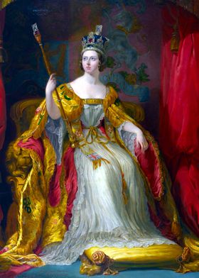 Queen Victoria Painting