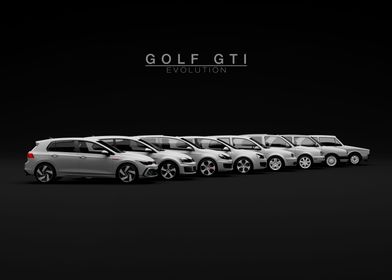 Golf GTI Generations White