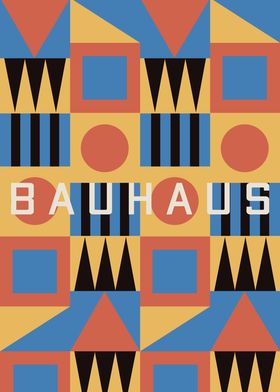 Bauhaus Pattern Poster