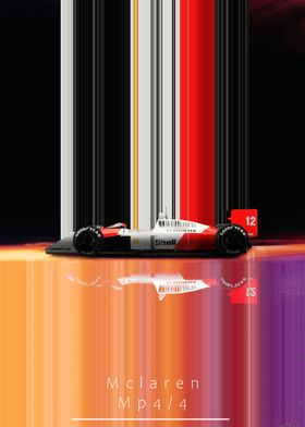 Mclaren Mp4 4 F1 Car 