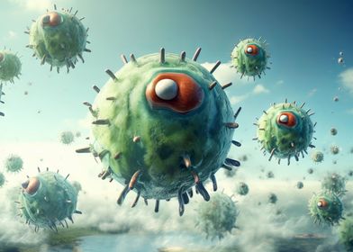 Alien Virus Invasion