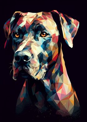 Great Dane Abstract