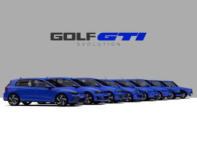 Golf GTI Evolutions Blue