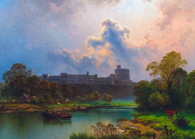 Windsor Castle Painting