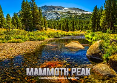 Mammoth Peak Yosemite