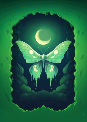 Luna Moon Moth