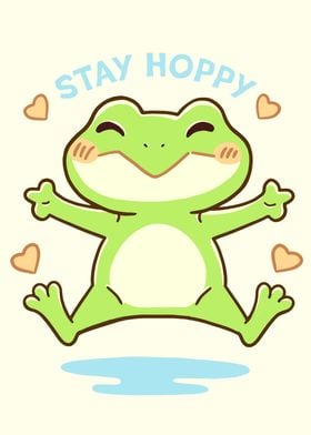 Stay Happy Frog