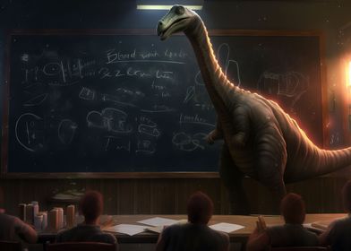 Brachiosaurus Teacher