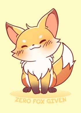 Non caring fox