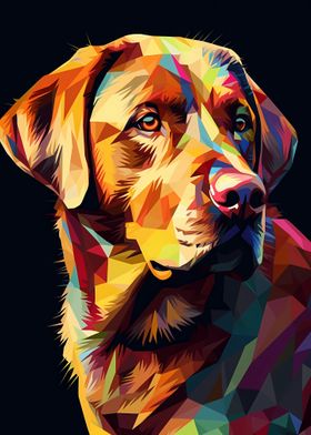 Labrador Abstract