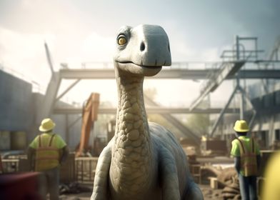 Brachiosaurus Construction