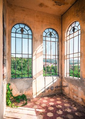 View From Abandoned Villa