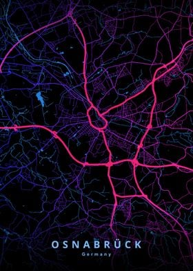 Osnabruck Germany Map