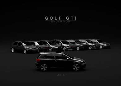 Golf GTI Evolution MK6 Bla