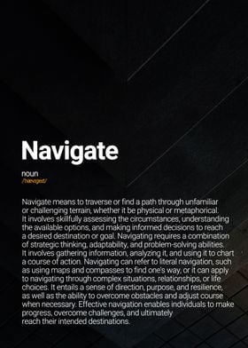 Navigate