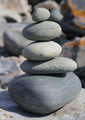 Zen Stone pile