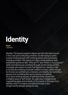 Identity