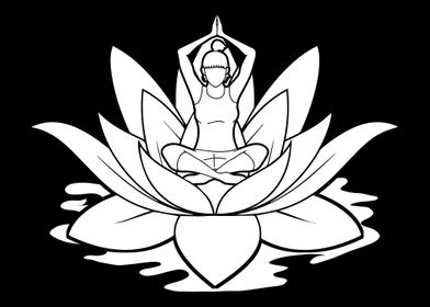 Yoga Lotus Leaf