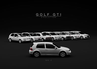 Golf GTI Evolution MK4 Whi