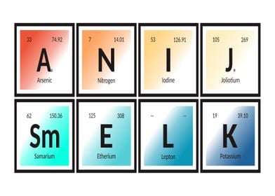 Anijsmelk Elements